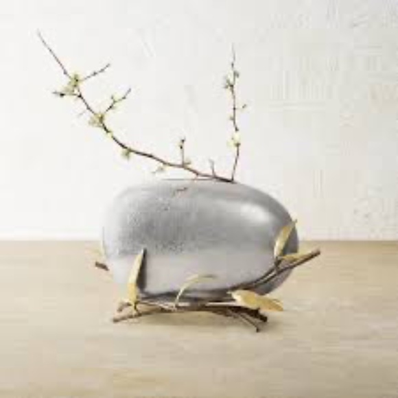 NEW IN BOX Michael Aram Zen Garden Pebble Vase - Picture 1 of 5